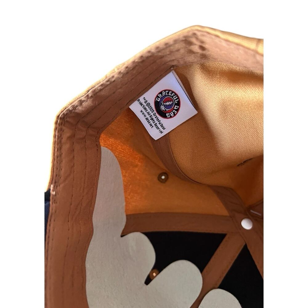 Grateful Dead Patch Snapback Hat Cap ADULT Adjustable 2025 GD Licensed NWT - Picture 6 of 6